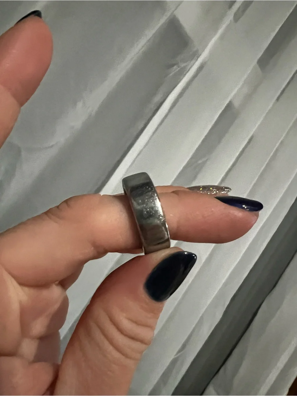 Oura Ring Gen 3 Horizon Silver-Size 8